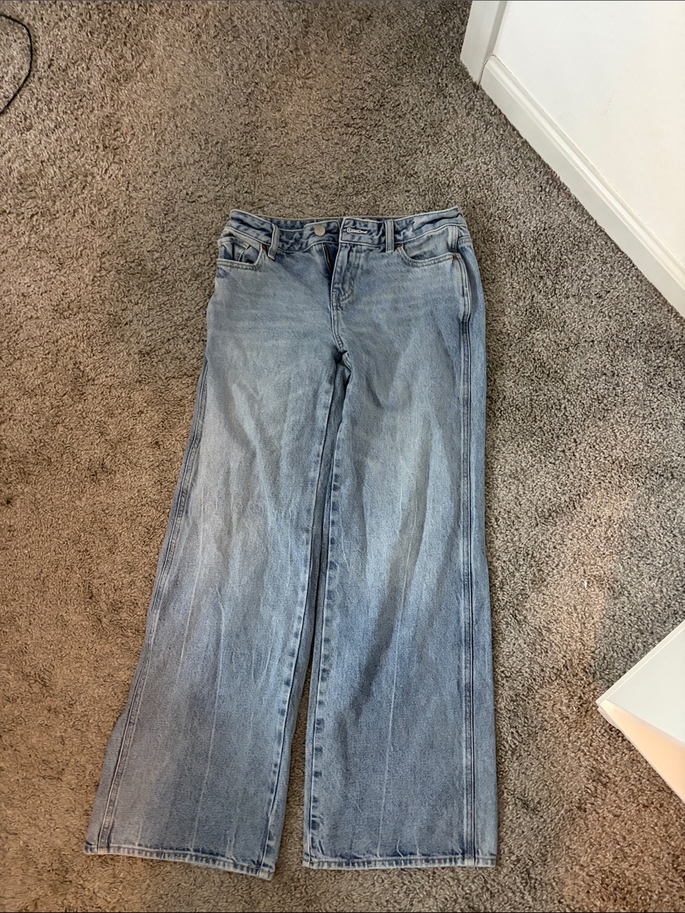PacSun Light Blue Wide Leg Jeans - Picture 2 of 2